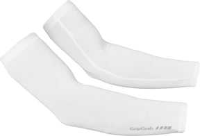 Gripgrab - upf 50+ uv protect arm sleeves zomer fiets armstukken uv bescherming - unisex - wit s