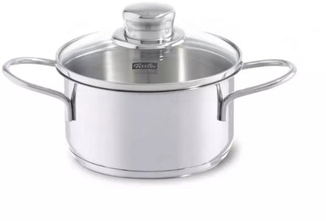 Fissler snacky kookpan met glasdeksel 12cm