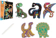 Janod - les ateliers du calme - scratch art - dinosaurus - knutselpakket
