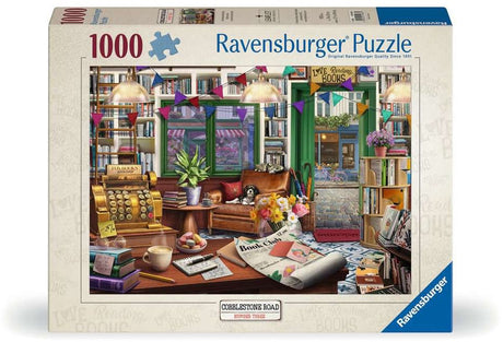 Ravensburger puzzel -de boekenwinkel - 1000 stukjes