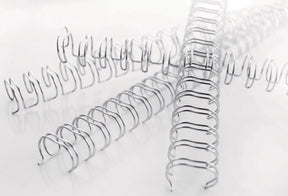 Gbc draadrug a5 6mm zilv 100x