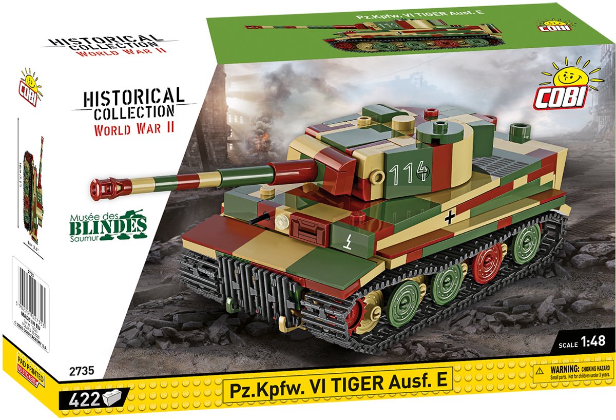 Cobi 2735 pz.kpfw.vi tiger ausf.e
