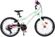 Volare milano kinderfiets - meisjes - 18 inch - mintgroen - 6 speed
