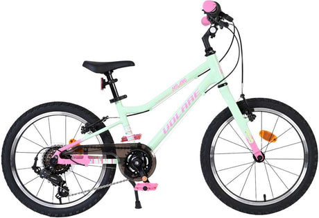 Volare milano kinderfiets - meisjes - 18 inch - mintgroen - 6 versnellingen