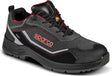 Sparco werkschoenen s1ps - indy detroit - zwart grijs — black — 42
