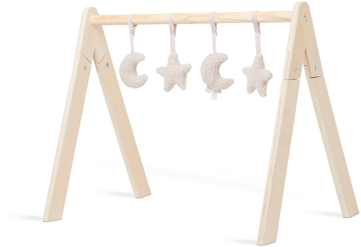 Jollein babygym toys moon nougat