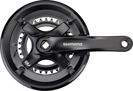 Shimano ty501 crankstel zilver 175 mm 46 30t
