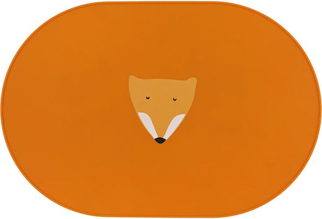 Trixie siliconen placemat - mr. fox
