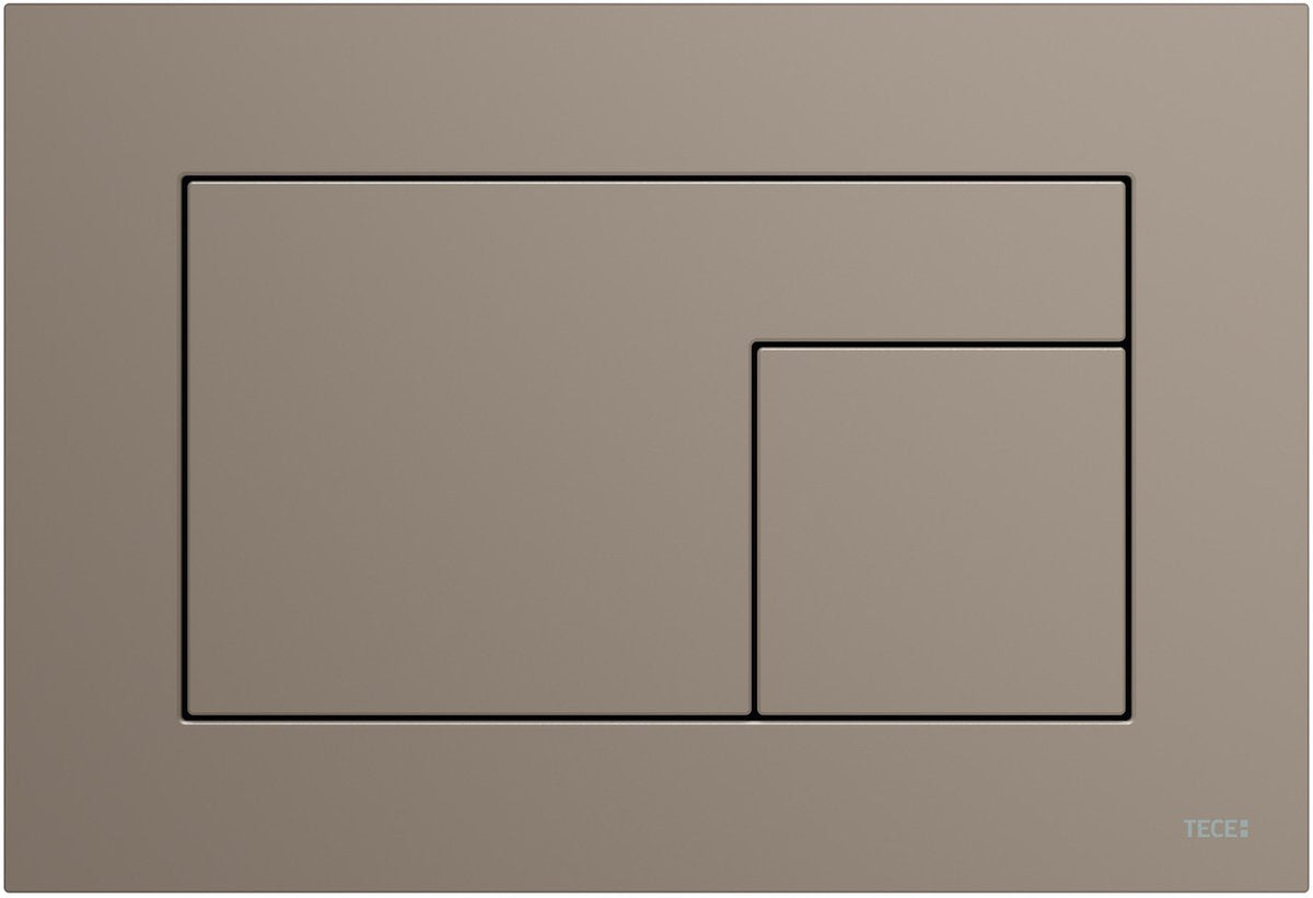 Tece velvet bedieningspaneel beige bruin voor profil