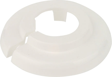 Kirchhoff pp radiator rozet - wit, 22 x 10 mm - voor 1 2 (10x)