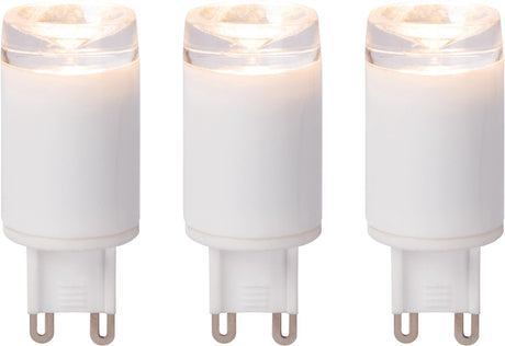 Lucide g9 - led lamp - ø 2,1 cm - led dimbaar - g9 - 3x3w 2700k - wit
