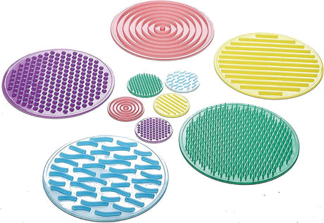 Tickit silishapes sensorische cirkels - set van 10