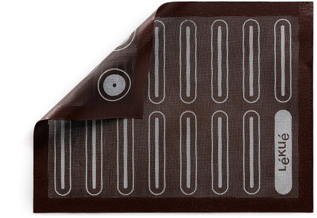 Lékué bakmat microgeperforeerd - 40 x 30 cm - siliconen - brown