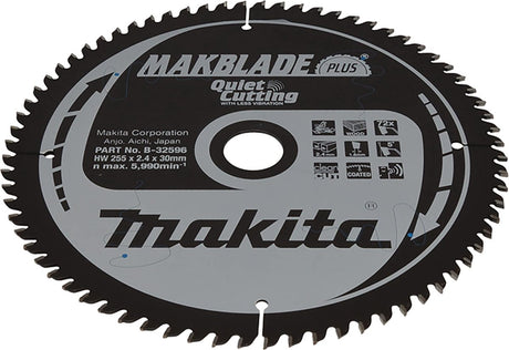 Makita makblade zaagblad 255x30x72z - b-32596