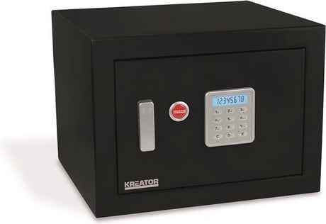 Kreator krt692030 elektronische kluis - brandwerend - 33 x 45 x 39,5 cm