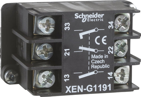 Schneider electric xeng1191 xeng1191 hulpschakelaar 1x nc, 2x no 1 stuk(s)