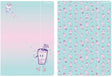 Euro-trade limited liability map met elastiek a4 bubble tea