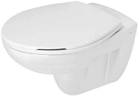 Plieger smart hangtoilet – diepte 54 cm – met softclose zitting – glans wit