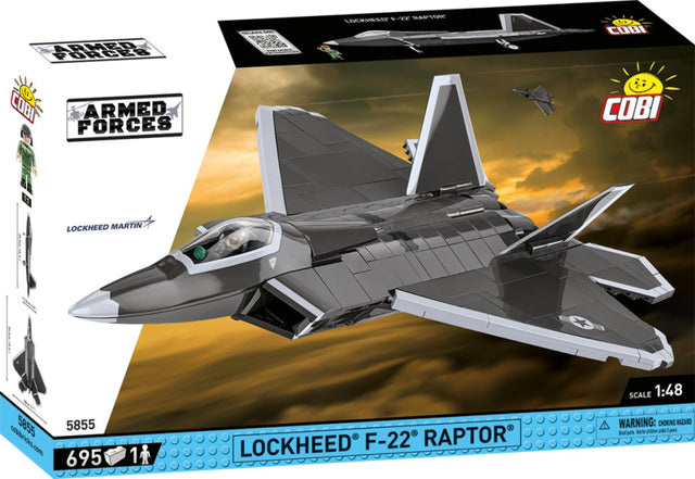 Cobi lockheed f-22 raptor - -5855