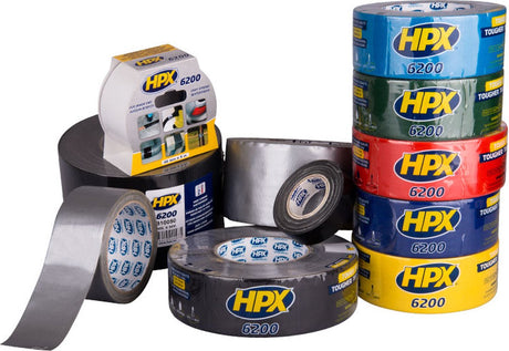 Hpx pantsertape - geel 48mm x 25m