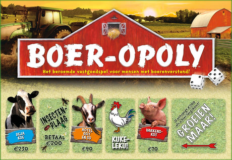 Late for the sky opoly boer-opoly - humoristisch vastgoed spel in het nederlands