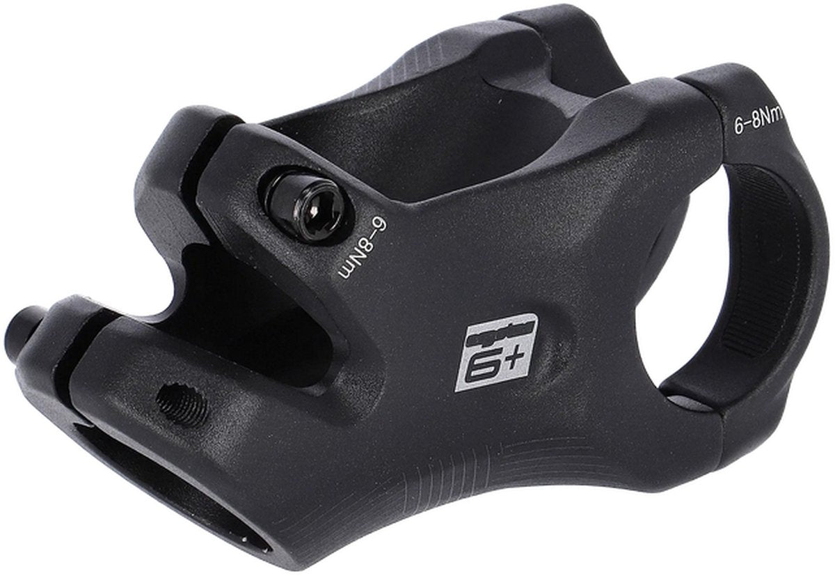 Ergotec hig bass 31.8 mm fiets stuurpen zwart 55 mm ±45º