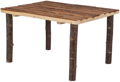 Trixie schuilplaats ligplaats voor konijnen schorshout 45x35x27 cm one size