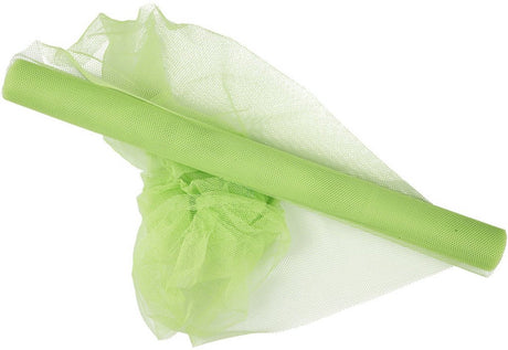 Creativ company cc tule rol 5 m neon groen