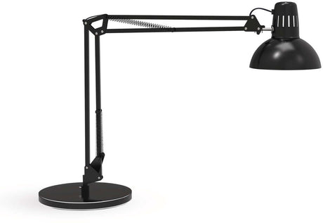 Maul study bureaulamp - metaal - zwart - e27 fitting - kantelbare arm - tafellamp