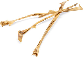 Beeztees runderkophuid 3 st. - 70-80 cm - natuurlijke - hondensnacks - kauwsnacks - hond