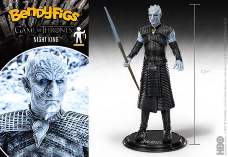 Noble collection game of thrones - bendyfig figuur - knight king