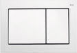 Tece base duwplaat kunststof wit 214 x 145 x 18 mm