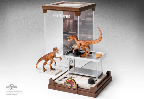 Noble collection jurassic park - figuur - velociraptor