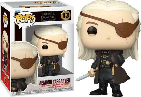 Funko pop television: house of the dragon - aemond targaryen - pop #13