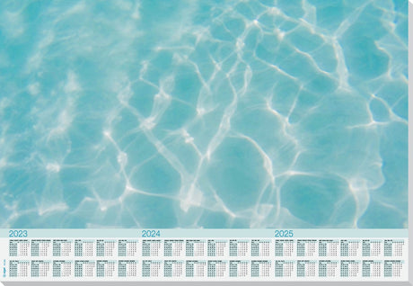 Sigel designonderlegger - papier - cool pool - a2 - jaren 2023 2024 2025 - si-ho306