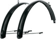 Sks bleumels basic spatbord set, zwart
