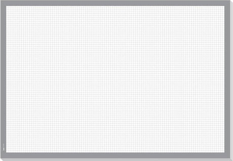 Sigel bureau onderlegger - squared - 59,5x41cm - 30 vel - met ruit - schrijf onderlegger - si-ho260