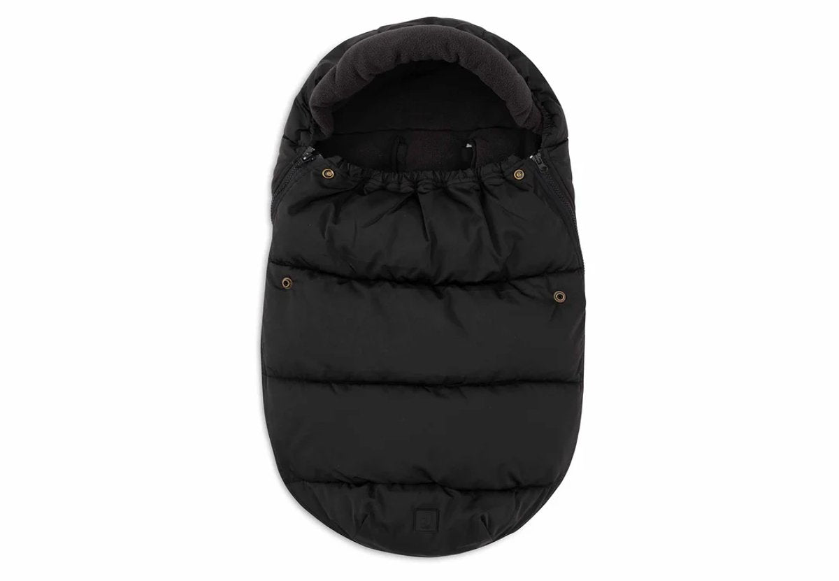 Jollein baby voetenzak groep 0+ 3 5 punts - puffed zwart