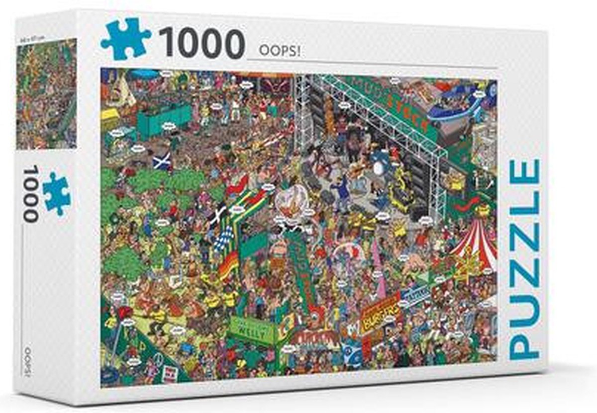 Rebo productions legpuzzel oops! 1000 stukjes