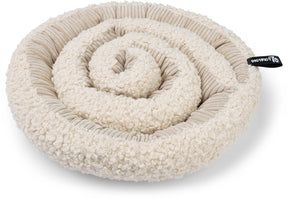 District 70 swirl – snuffelmat voor honden | stimuleert speurgedrag mentale activiteit - merengue - ø 34 cm one size