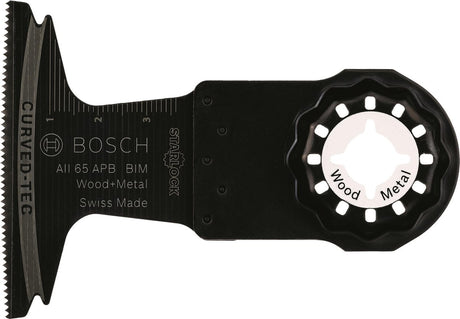 Bosch aii 65 apb bim invalzaagblad - 65 x 40 mm - voor hout en metaal