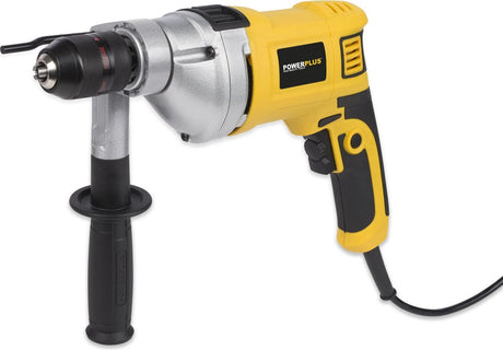 Powerplus elektrische klopboormachine powx0270 - 2 in 1: boren en hamerboren, 850 w boormachine, 26 nm, links en rechts schroeven