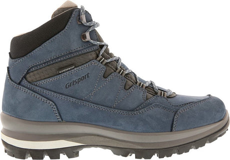 Grisport bari mid dames wandelschoenen - blue