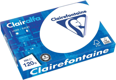 Clairefontaine - clairalfa - presentatiepapier - a4 - 120 grams - 250 vel