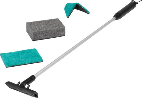Aqua della cleany 4-in-1 - aquarium glasreinigingsset met 3 opzetstukken