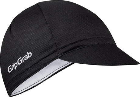 Gripgrab - lightweight zomer fietspet mesh cycling cap retro fietsmuts uv-bescherming helmmuts - zwart - unisex - maat s m (54-59 cm)