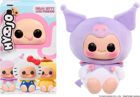 Hyojo hello kitty and friends: kuromi - blind box met sleutelhanger - vanaf 8 jaar