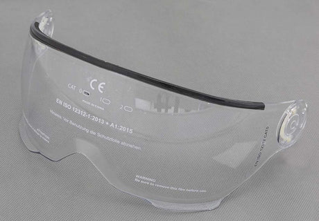 Abus hyban+ accessoires – reserveonderdeel voor het vizier van de fietshelm hyban+ – helder vizier