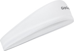 Gripgrab - lichtgewicht zomer fiets zweetband voor onder de fietshelm zweetbescherming hoofdband - wit - unisex - maat onesize one size
