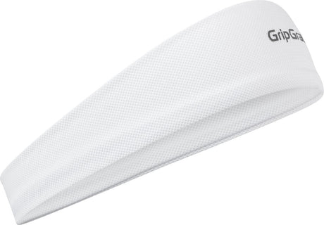 Gripgrab - lichtgewicht zomer fiets zweetband voor onder de fietshelm zweetbescherming hoofdband - wit - unisex - maat onesize one size
